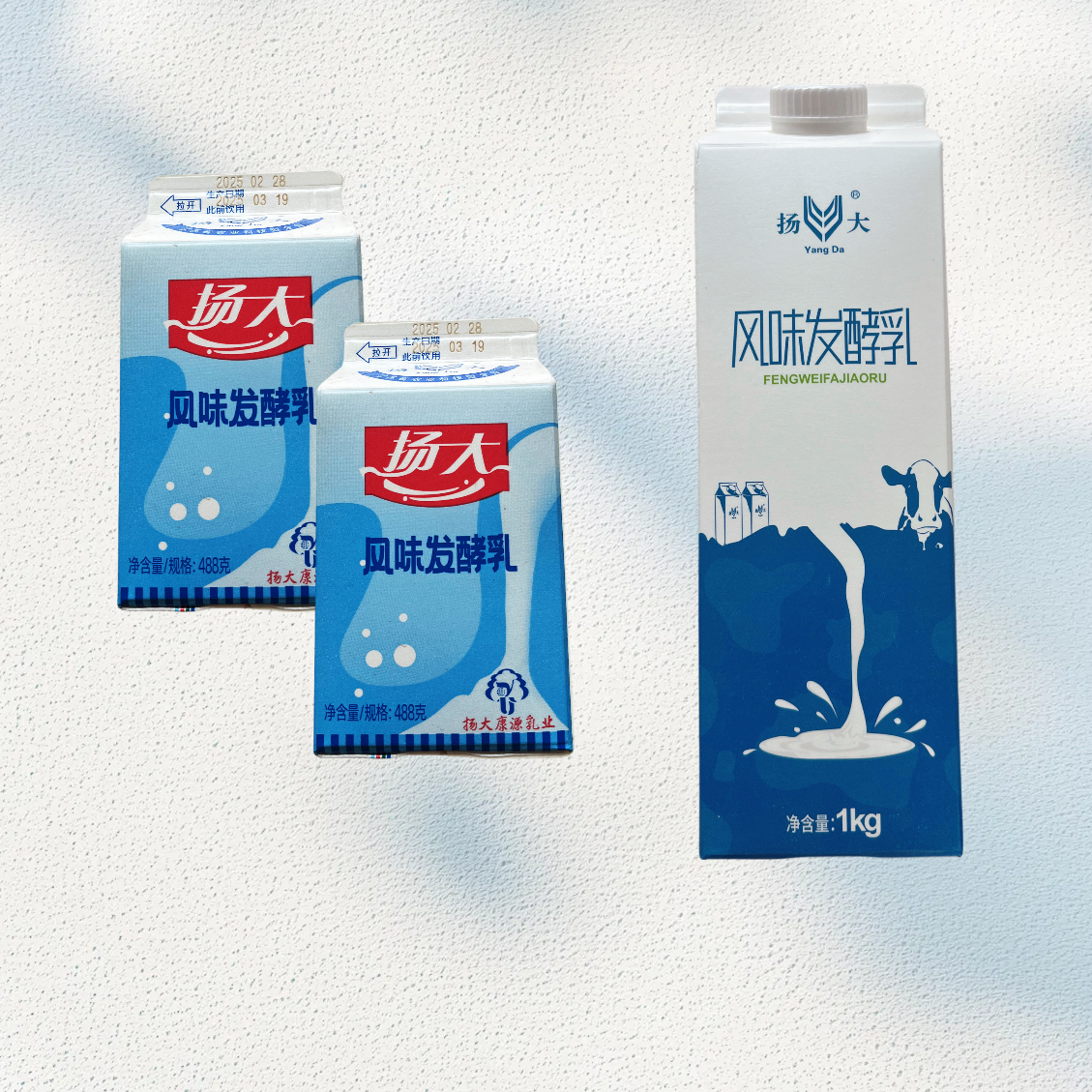 扬大酸奶大扬大小扬大风味发酵乳