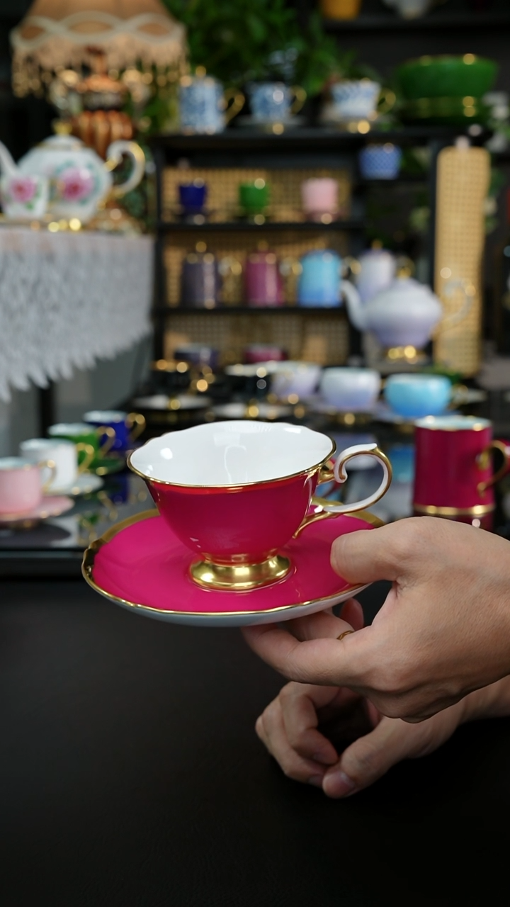 2等品玫红咖啡杯，，，，，