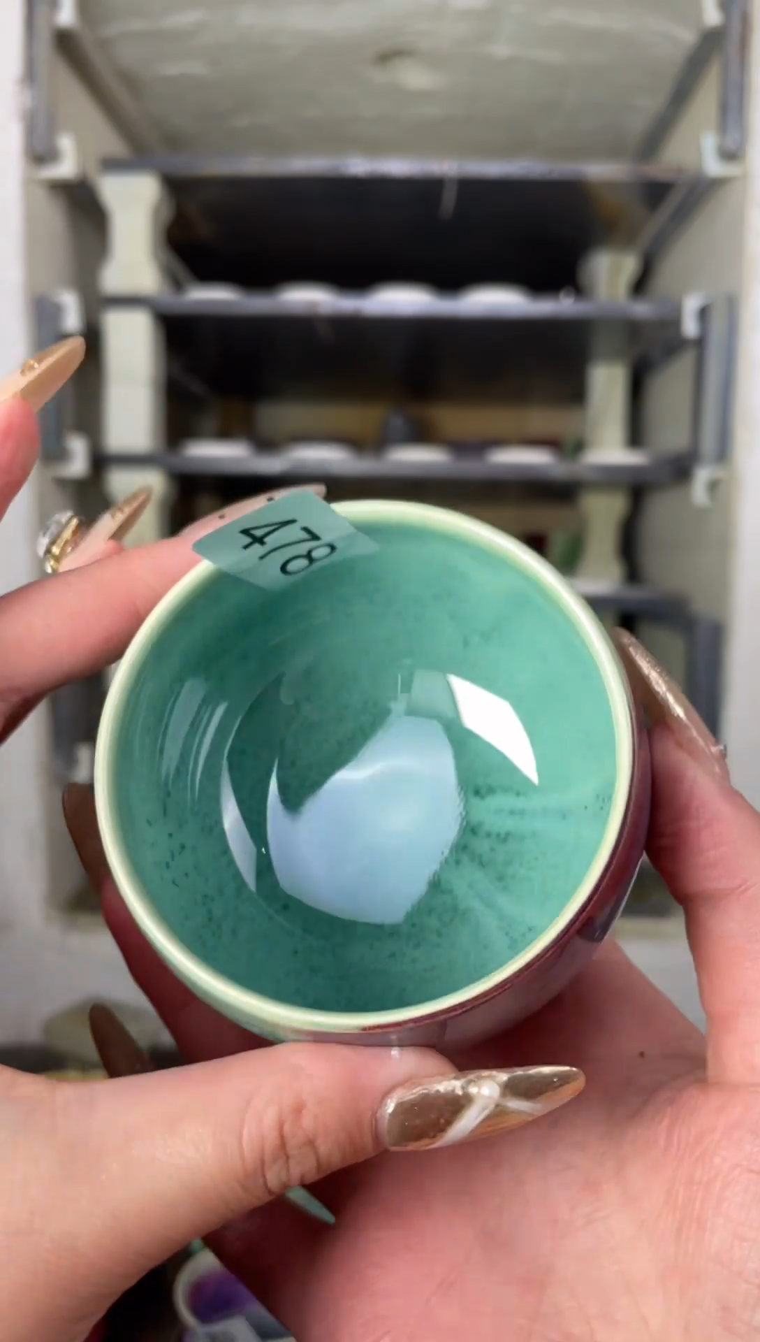 【闪购商品】摆件钧瓷手工茶器窑变