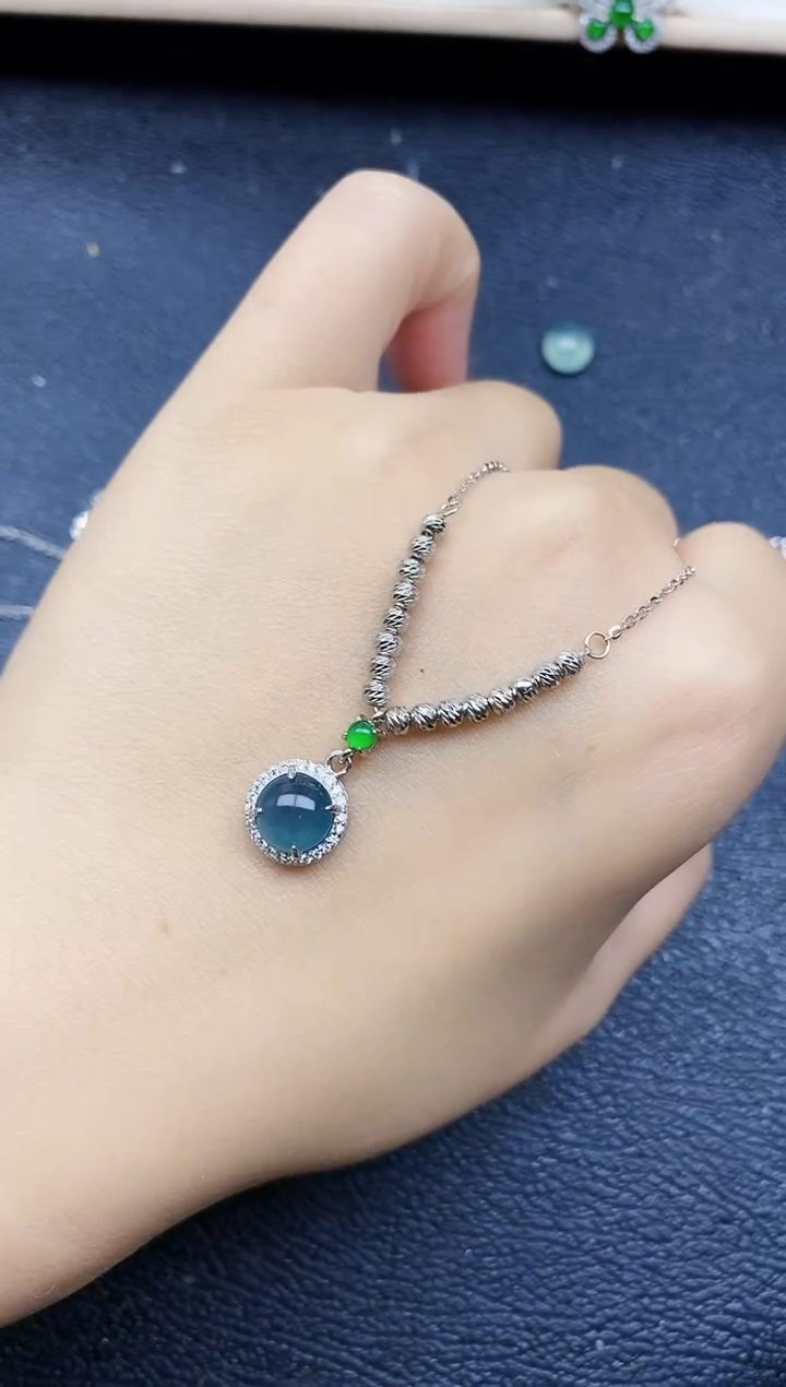 【闪购商品】翡翠戒指银S925镶嵌111111