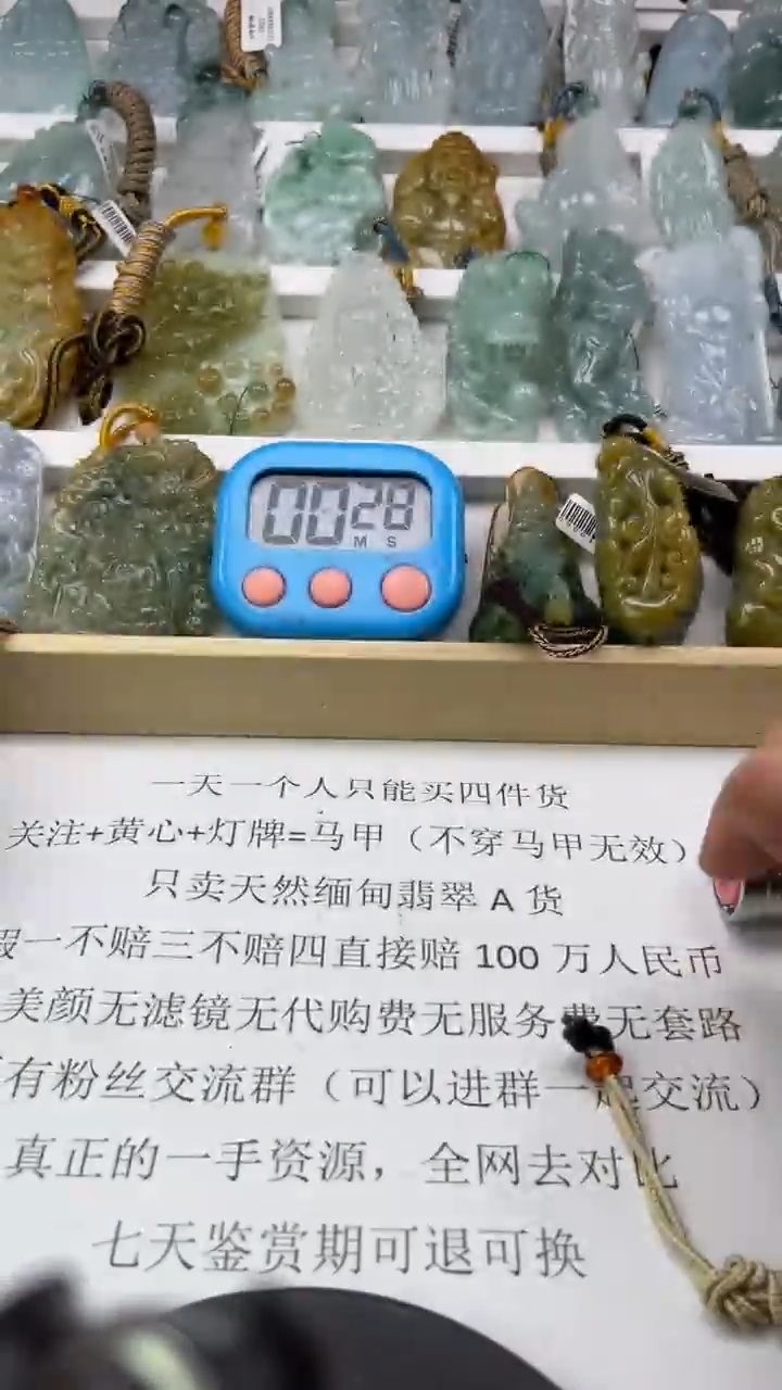 翡翠未镶嵌颈饰天然翡翠