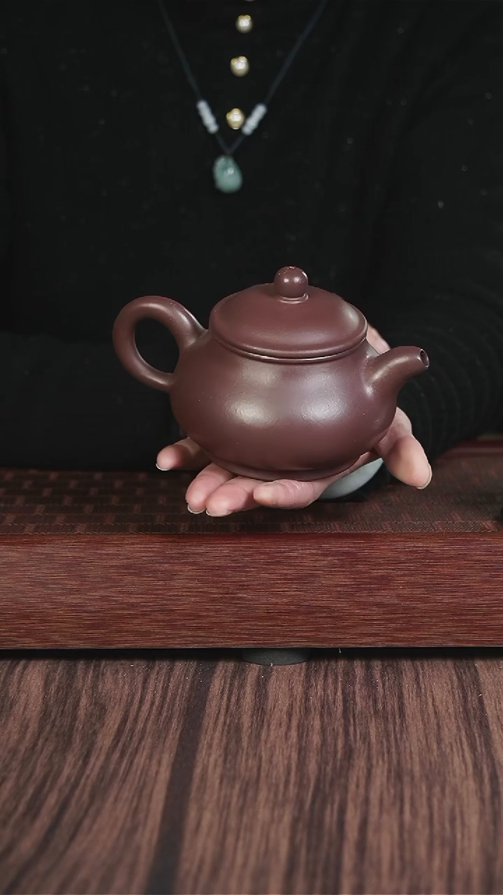 【闪购商品】紫砂茶壶wxj  紫泥  潘壶