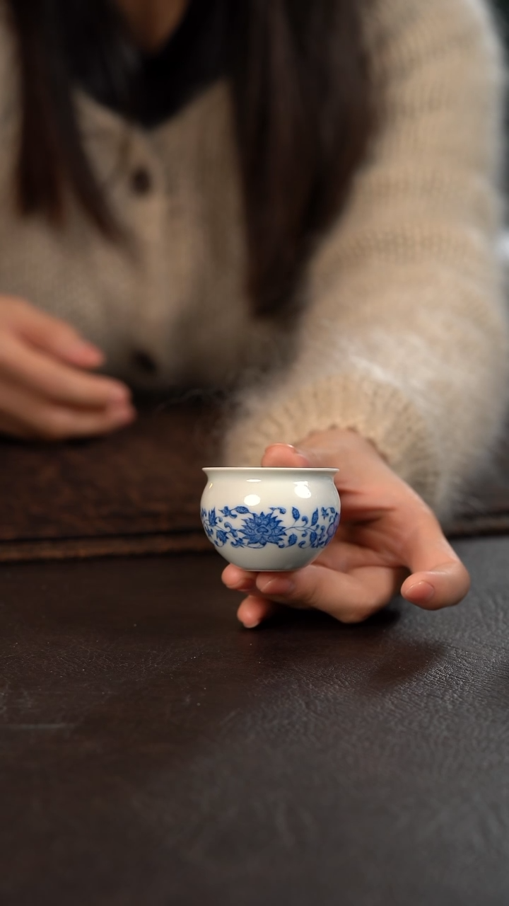 【闪购商品】杯聚澜堂点工串枝小缸杯