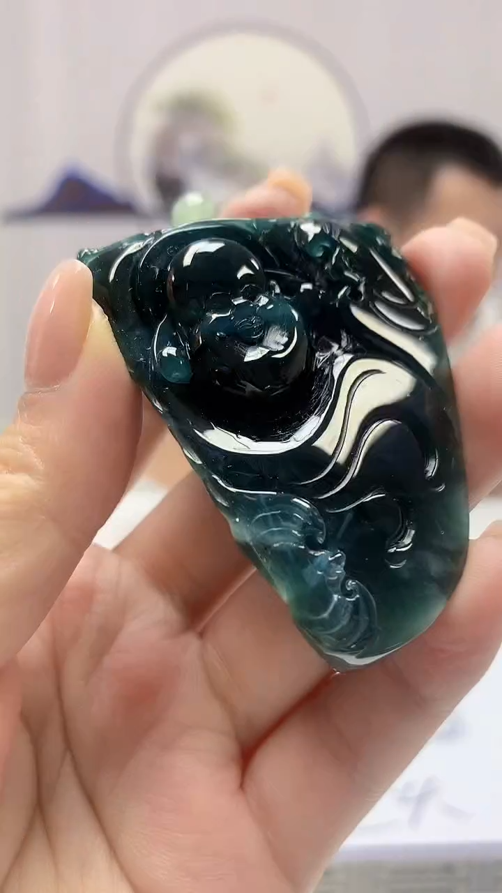 【闪购商品】定制翡翠未镶嵌4812ms-毛货124佛公