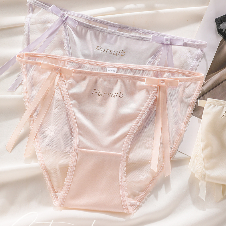 【猛火服饰】（首批现货）蝴蝶结内裤一眼沦陷温柔系的配色高级的面料