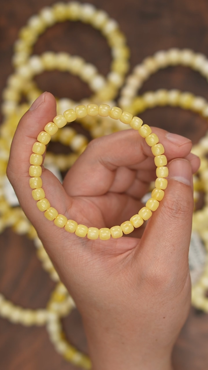 【闪购商品】蜜蜡珠宝奇石未镶嵌约6mm+（单件）