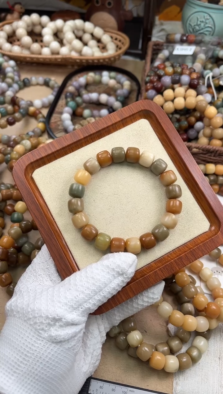 手串菩提根/象牙果a207干磨莫高窟12.8