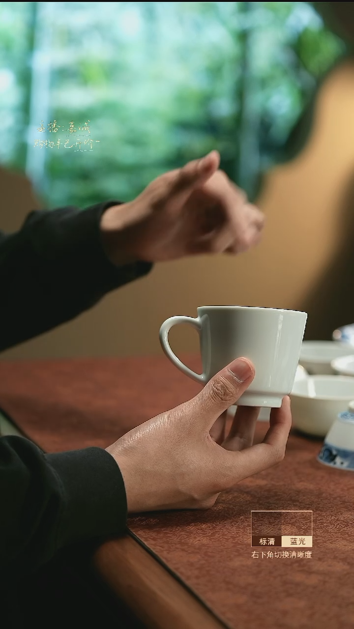 【闪购商品】杯单咖啡杯    三余作器手工白系列