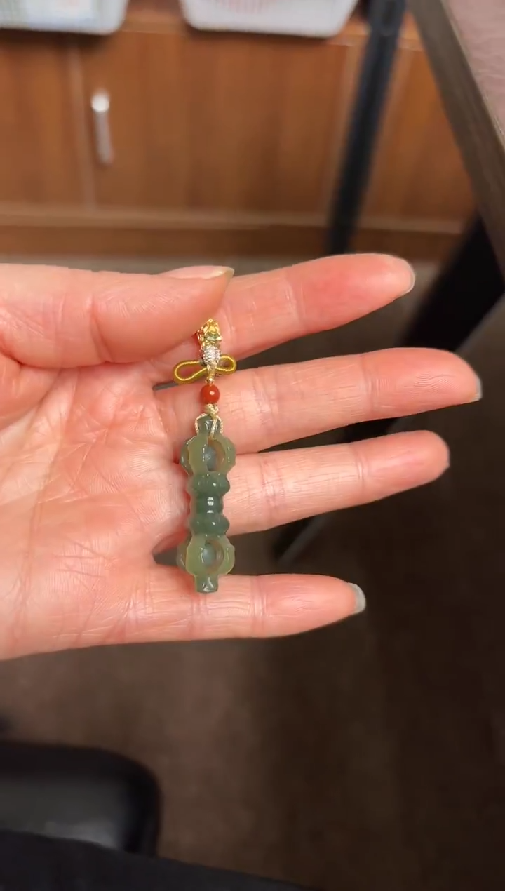 吊坠(赠链)未镶嵌和田玉X-5(多样性发其一0