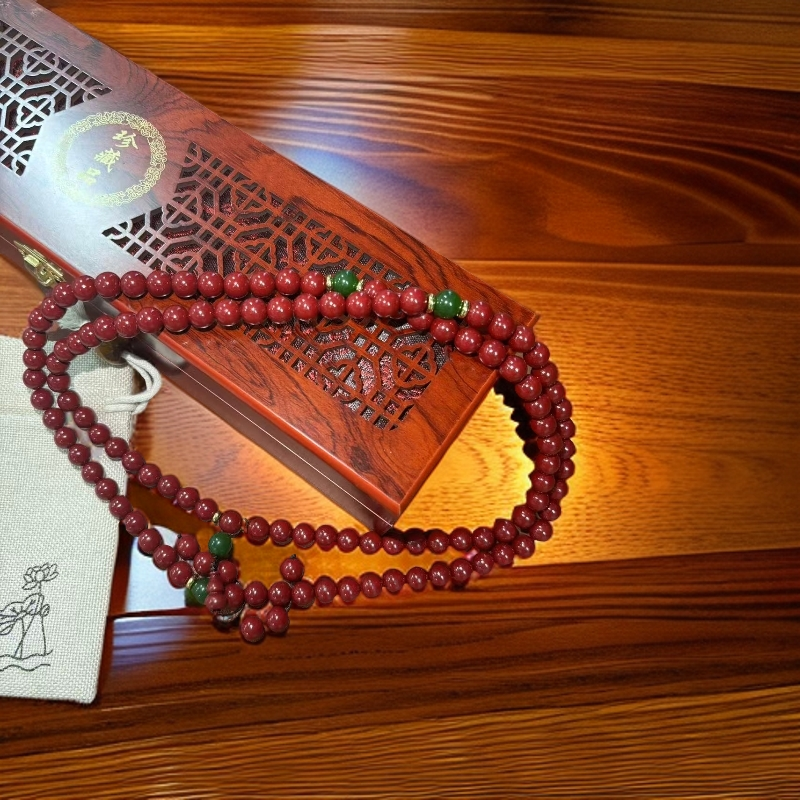 含辰砂工艺品ys-332 精品手串（无礼盒）