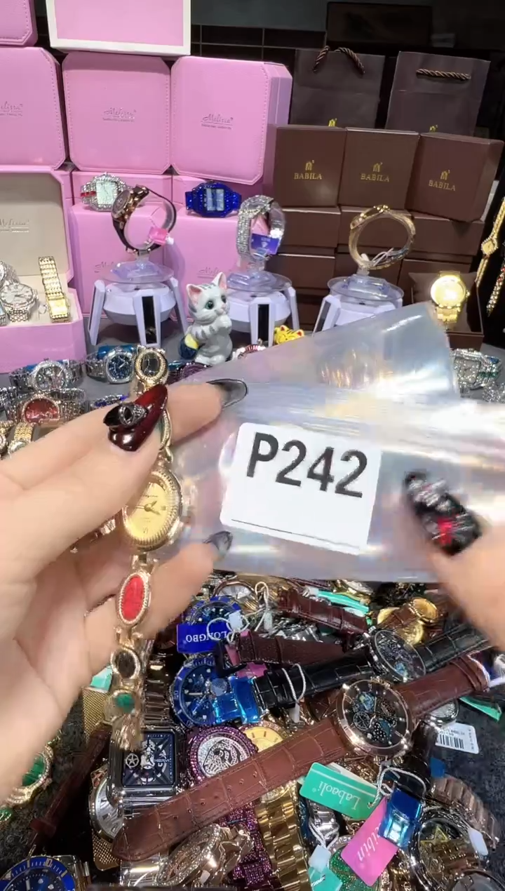 石英机芯不锈钢不锈钢直播定闪专用