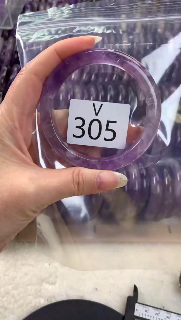 【闪购商品】水晶水晶手镯V未镶嵌305-60