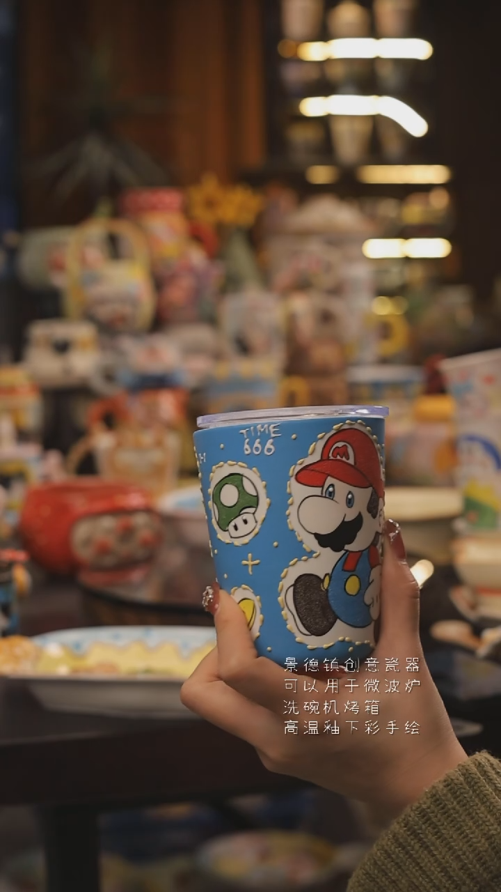 景德镇釉下彩绘设计师款式陶瓷