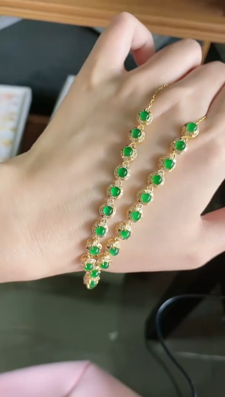 【闪购商品】翡翠戒指银S925镶嵌51151