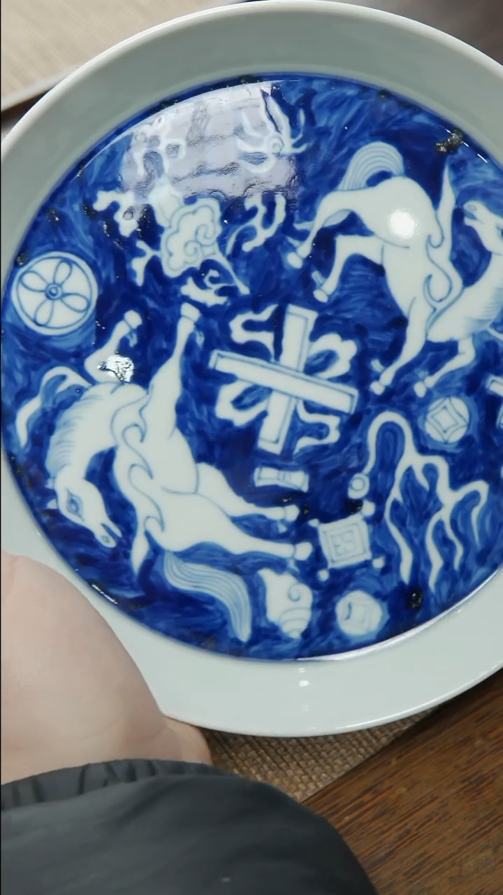 【闪购商品】摆件景德镇手工手绘茶具大器宛成