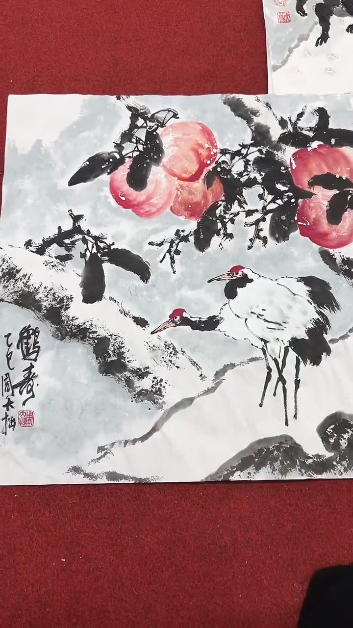 国画周大拙/国画/花鸟