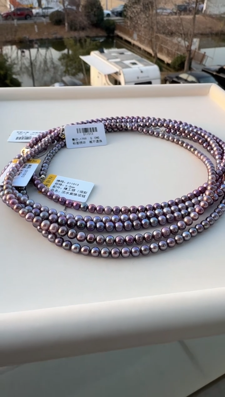 项链未镶嵌淡水珍珠淡水珍珠项链多样性发一