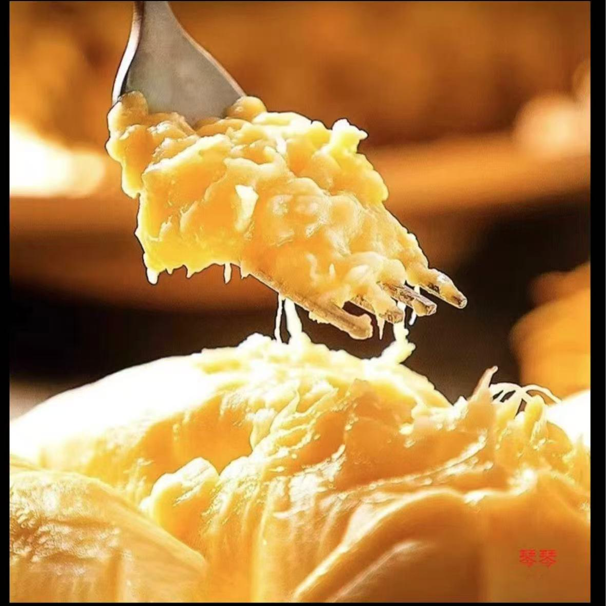 【 5月日期】6A级泰国金枕树熟液氮锁鲜榴莲肉400g*2袋