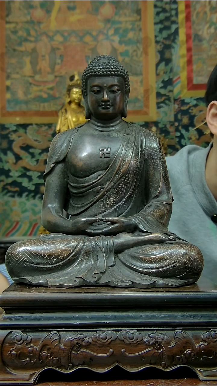 铜像造像收藏铜像造像收藏阿弥陀佛