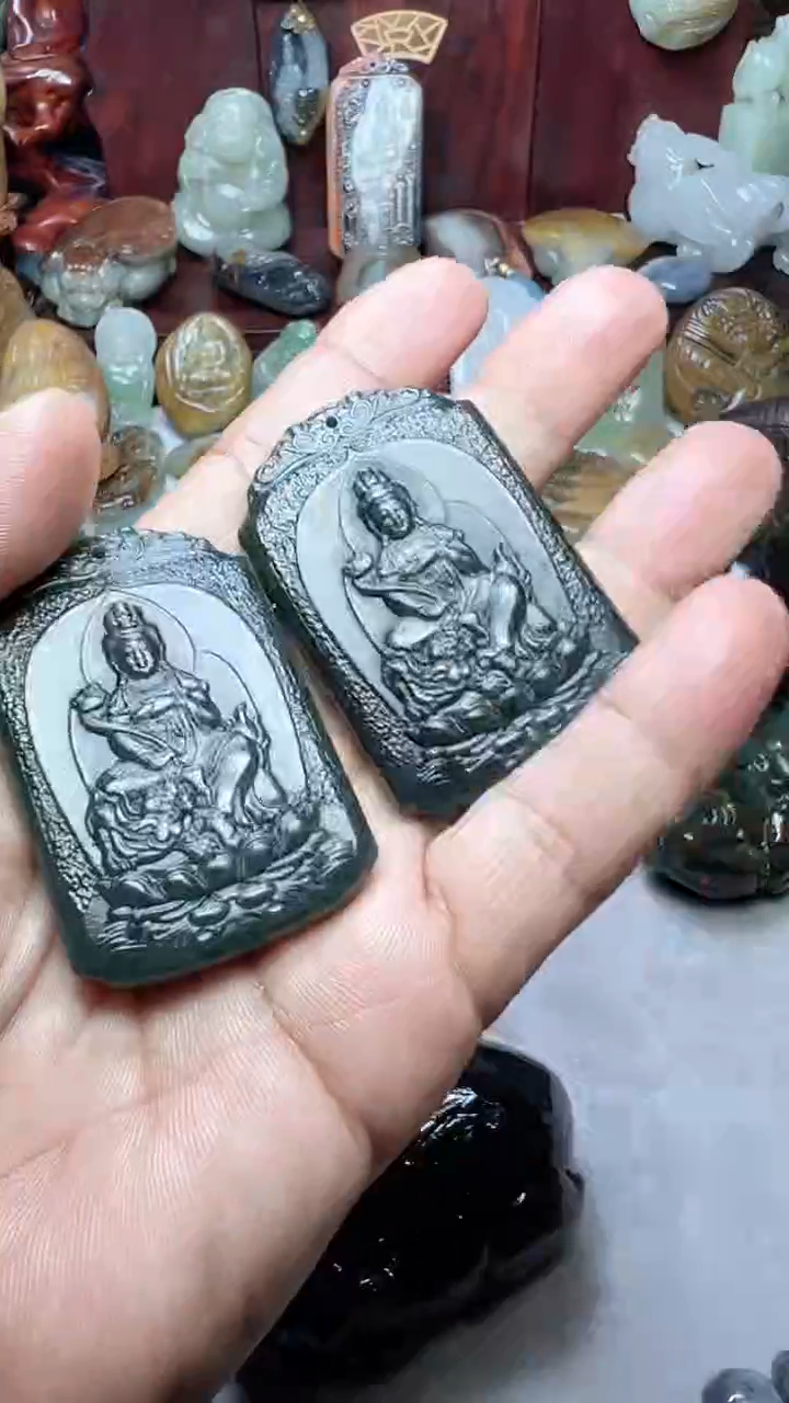 【闪购商品】和田玉挂件未镶嵌2