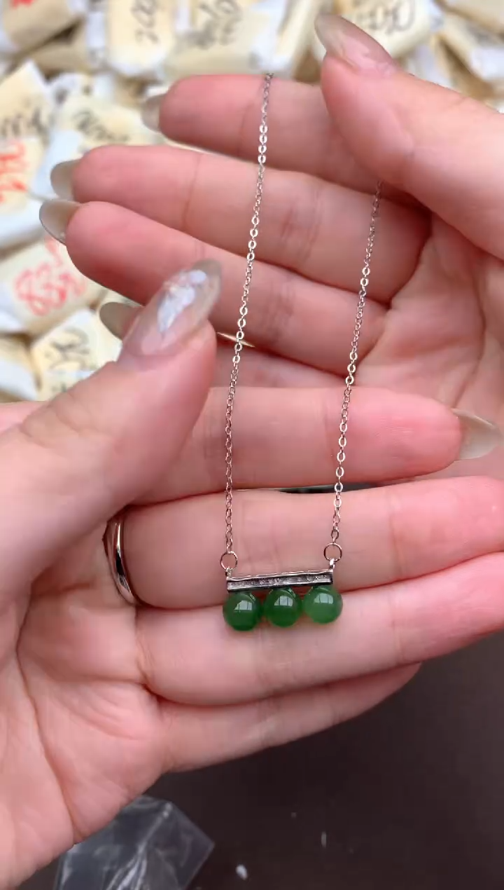 【闪购商品】和田玉挂件银S925镶嵌—