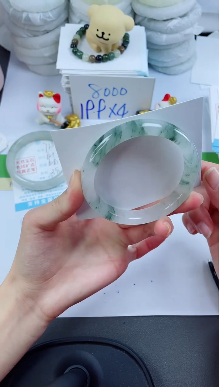 【闪购商品】石英质玉手镯未镶嵌723-60.9