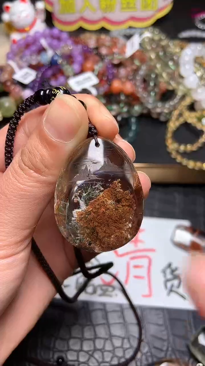 【闪购商品】水晶吊坠(赠链)未镶嵌124