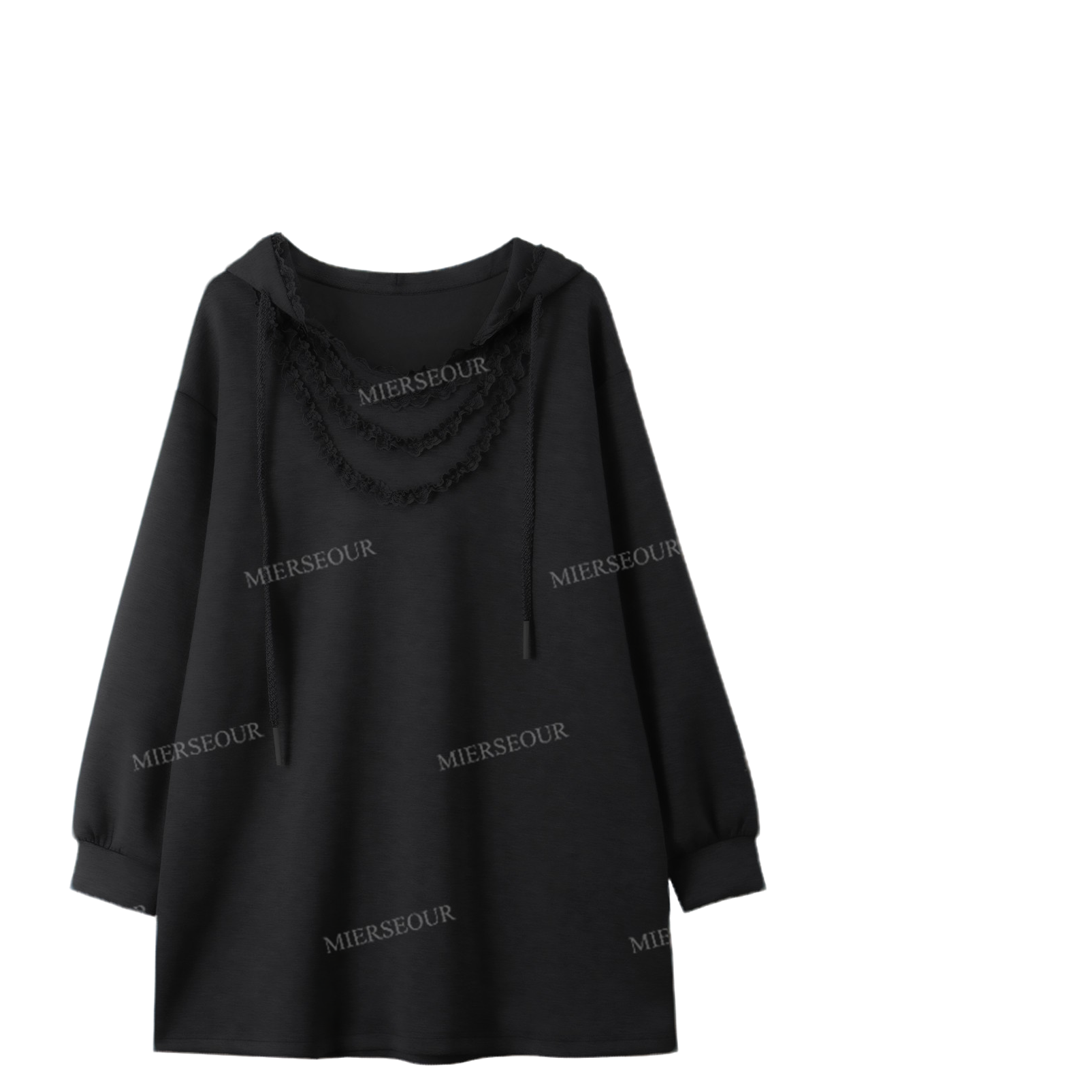 【封后轻奢设计】秋冬设计感宽松连帽卫衣裙8682987