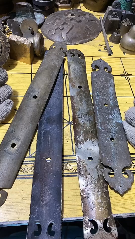 木***3金属工艺品二手旧货默认瑕疵