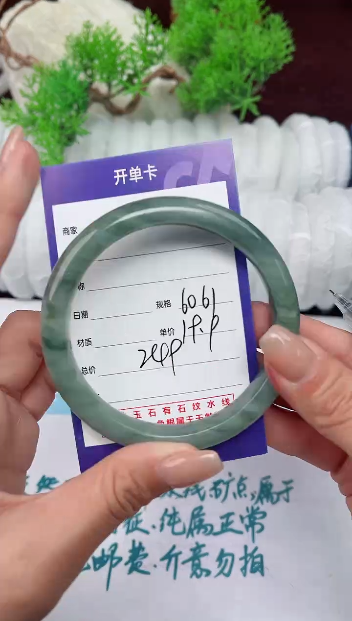 【闪购商品】石英质玉手镯未镶嵌249