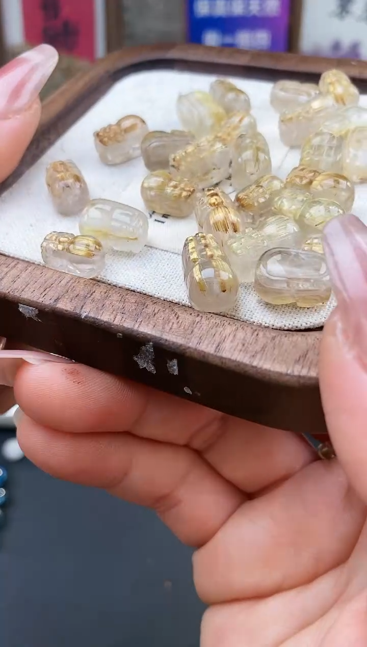 【闪购商品】水晶颈饰未镶嵌120a多样性发其一/2.18/1个