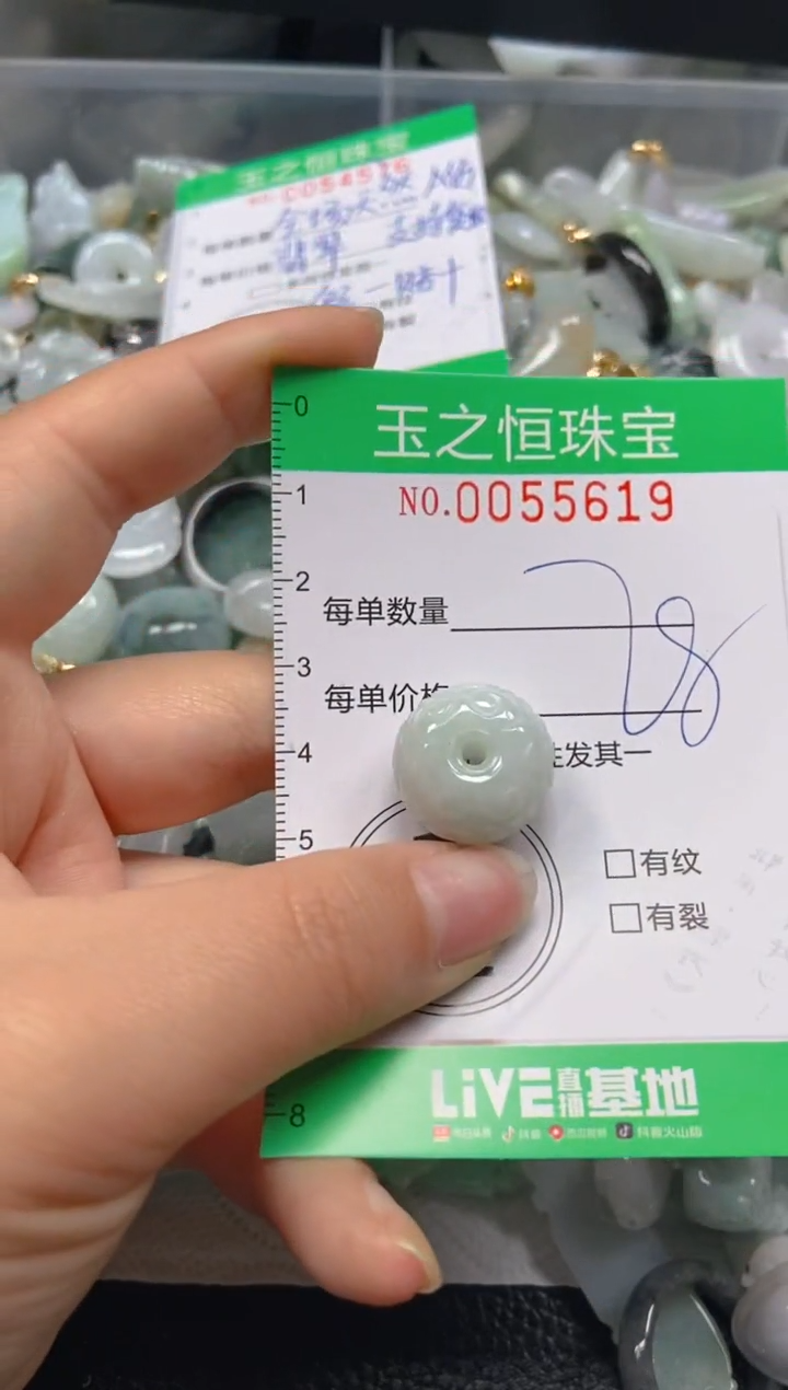 【闪购商品】翡翠未镶嵌颈饰闪购0055619