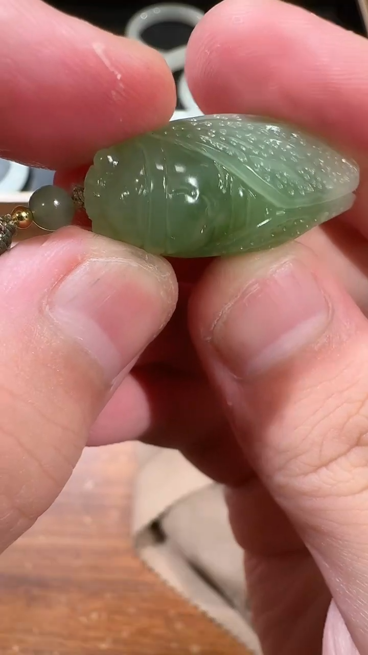 【闪购商品】和田玉吊坠未镶嵌1387一鸣惊人