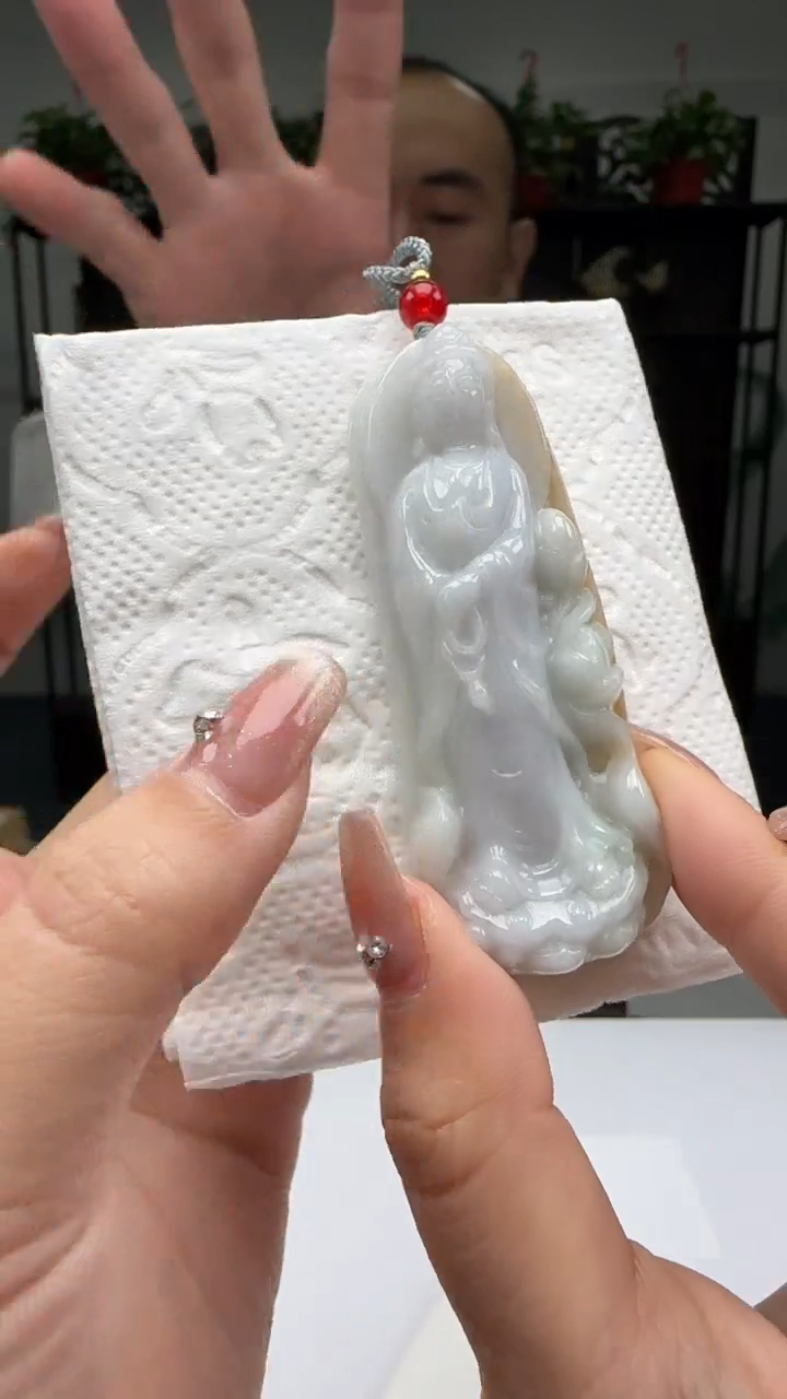 【闪购商品】翡翠颈饰未镶嵌天然翡翠A货吊坠