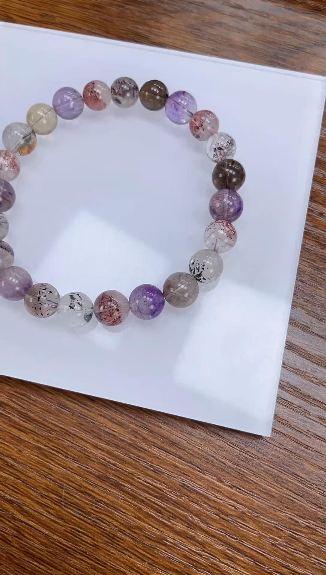 【闪购商品】水晶手链未镶嵌天然超七8mm多样性发一