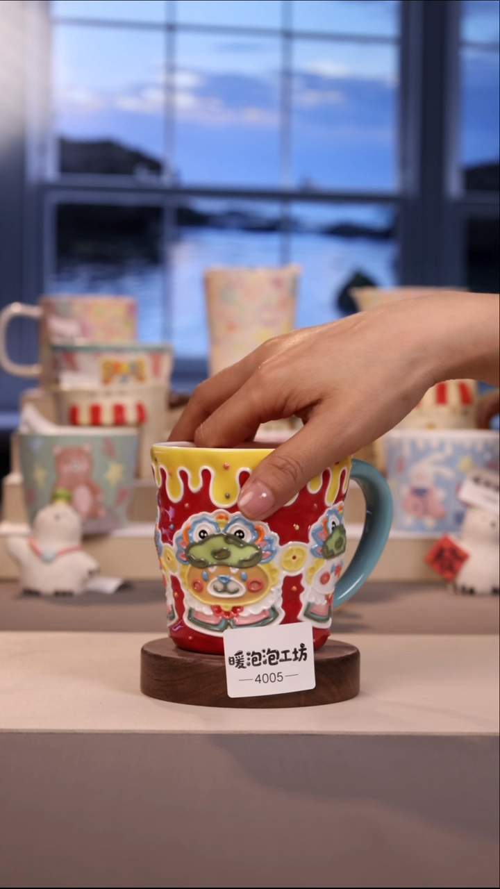 摆件景德镇原创手工陶瓷4005