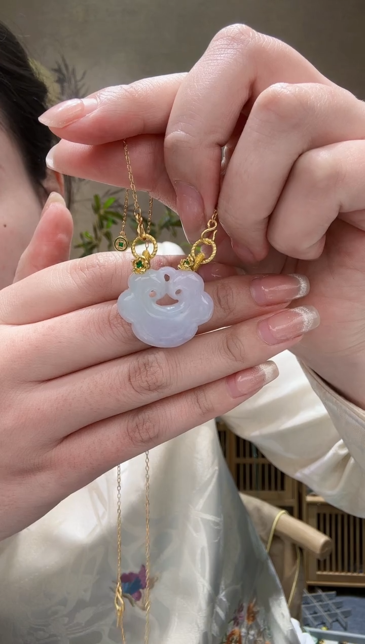 【闪购商品】翡翠颈饰未镶嵌吊坠