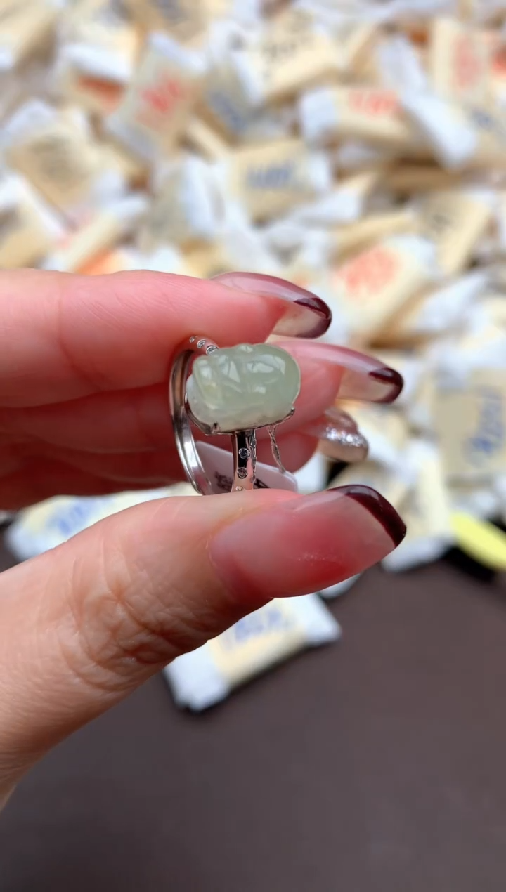 【闪购商品】翡翠挂件银S925镶嵌一