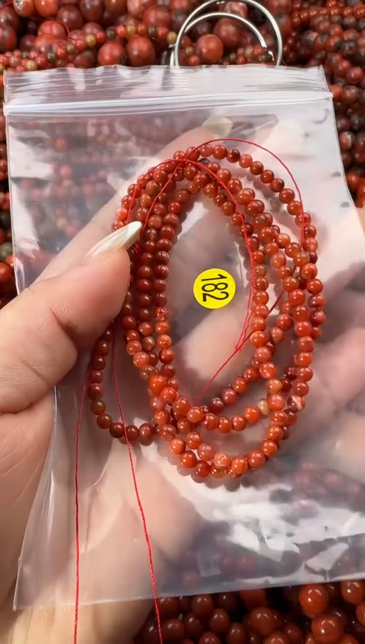 未镶嵌手串南红玛瑙3+
