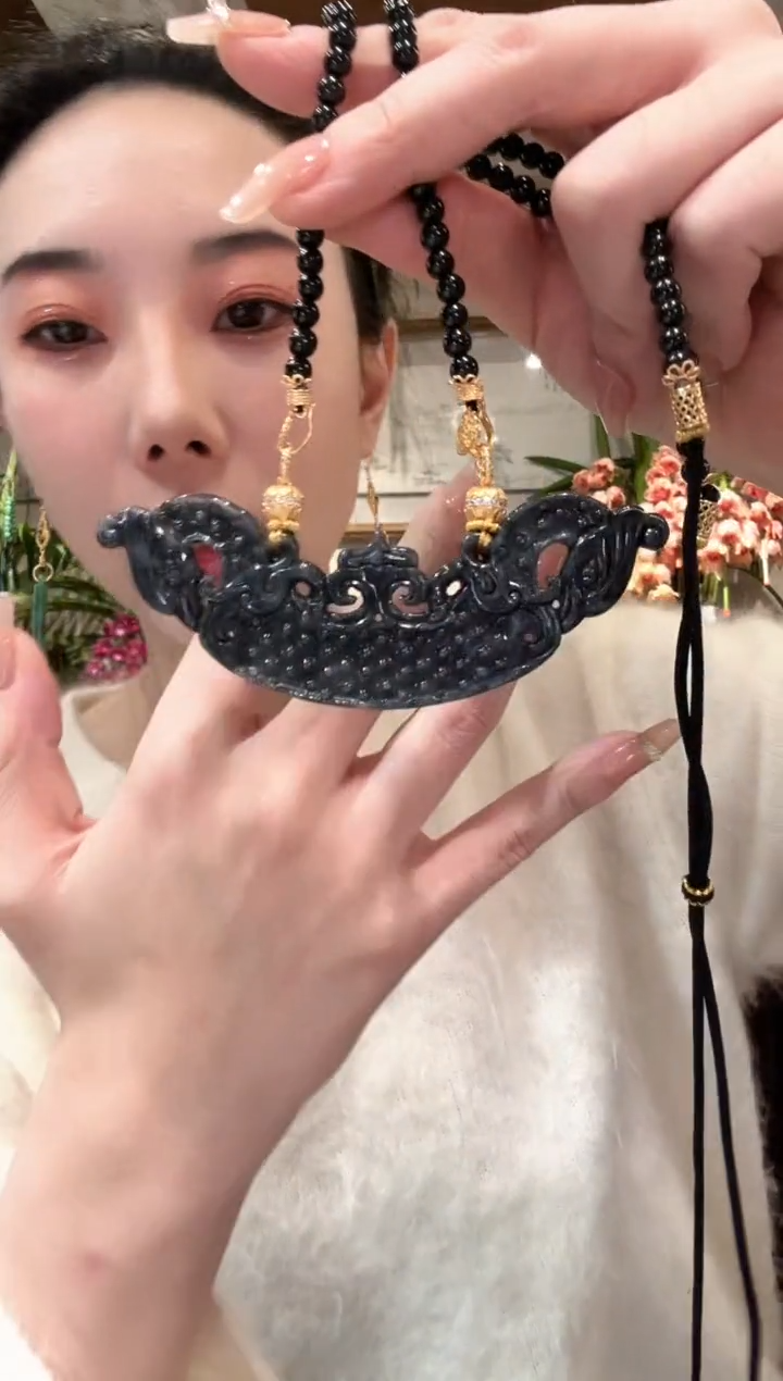 【闪购商品】翡翠颈饰未镶嵌国风