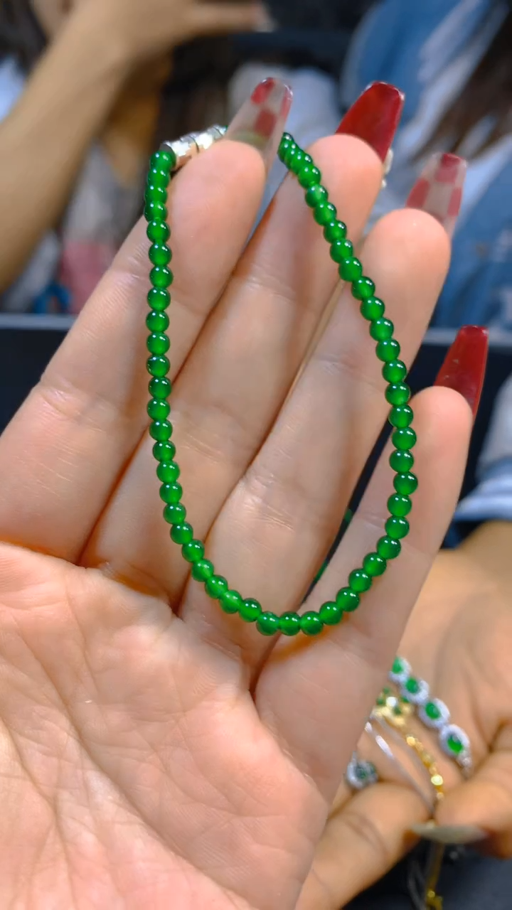 【闪购商品】翡翠手链未镶嵌0565258459多样性发一