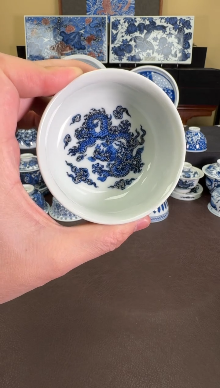 【闪购商品】羿器窑四龙矮炉式杯