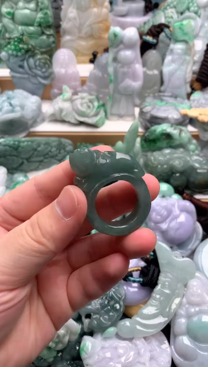 吊坠(不含链)未镶嵌翡翠1