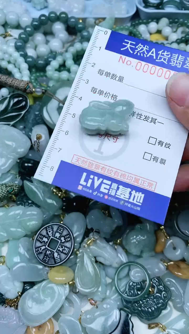 【闪购商品】翡翠吊坠(不含链)未镶嵌翡翠