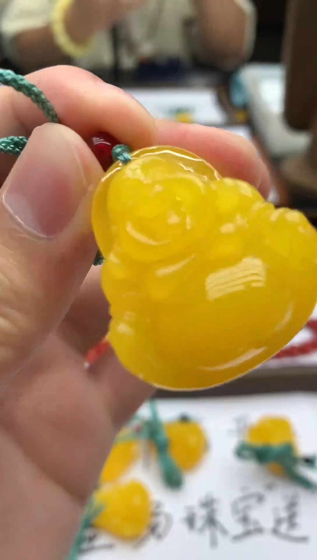琥珀颈饰未镶嵌Q14【偶得珠宝严选】琥珀蜜蜡吊坠