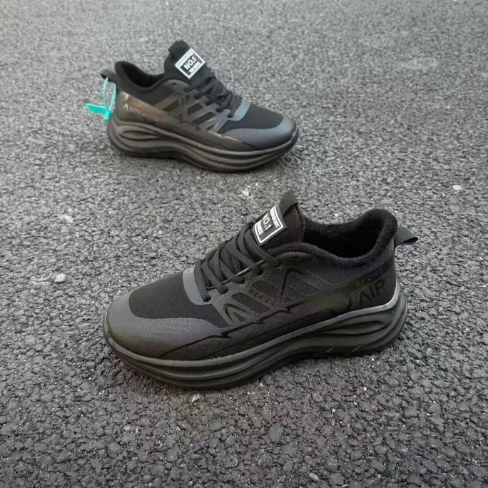 冬季情侣款加绒运动休闲鞋【2大头】