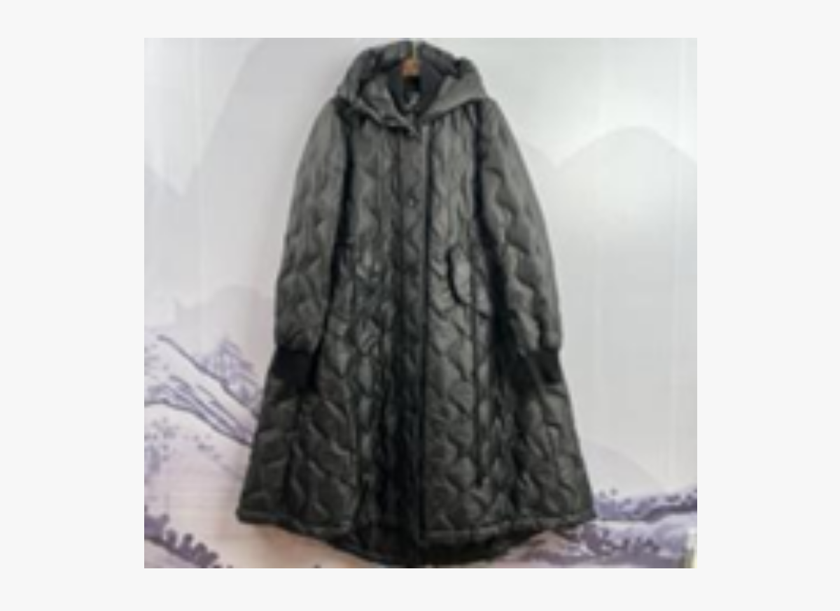 【彤姐专属】甜酷精灵长款连帽鹅绒服033229