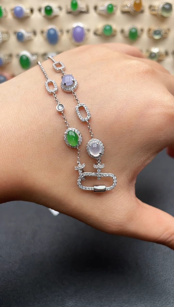 未镶嵌戒指翡翠一物一证一礼盒