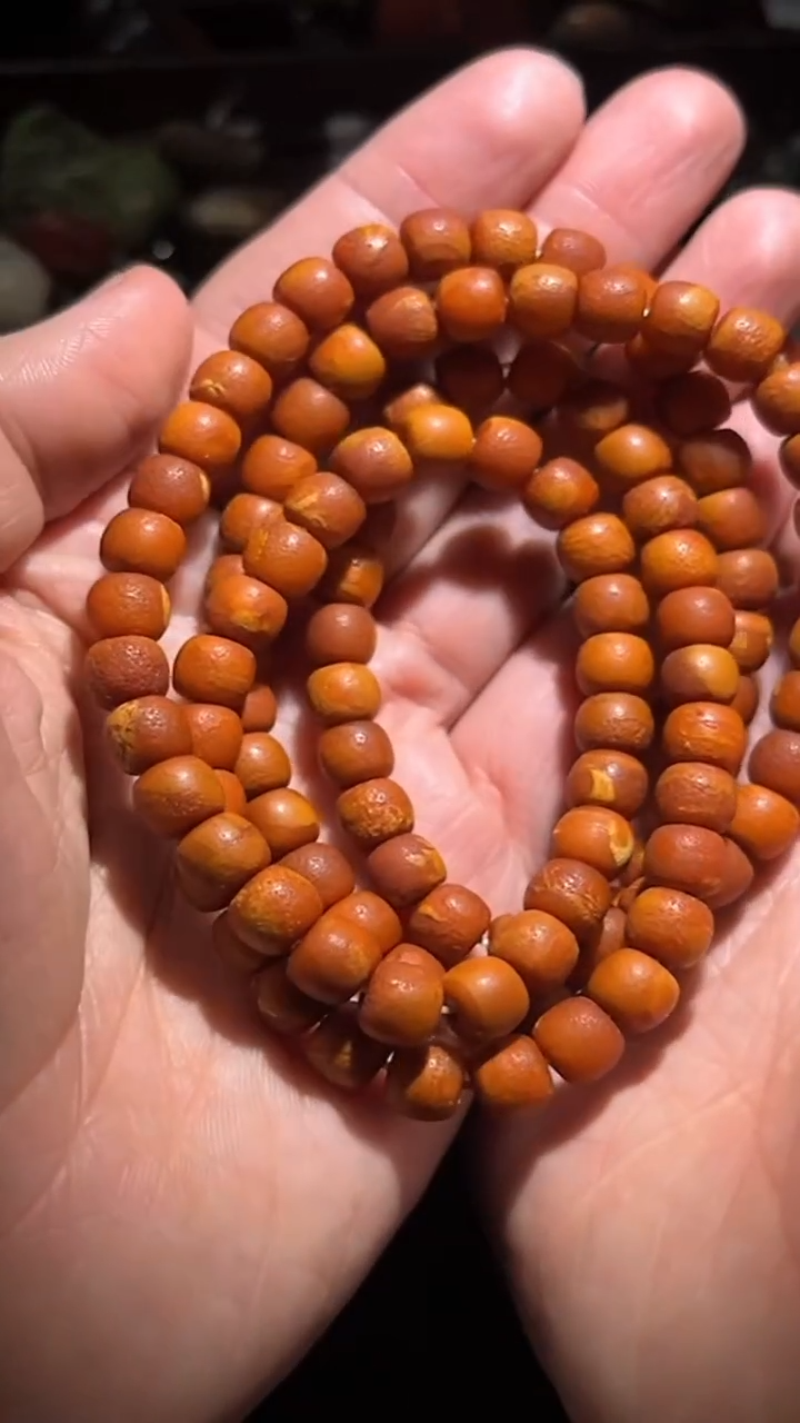 手串蜜蜡未镶嵌pz260101-56约8mm