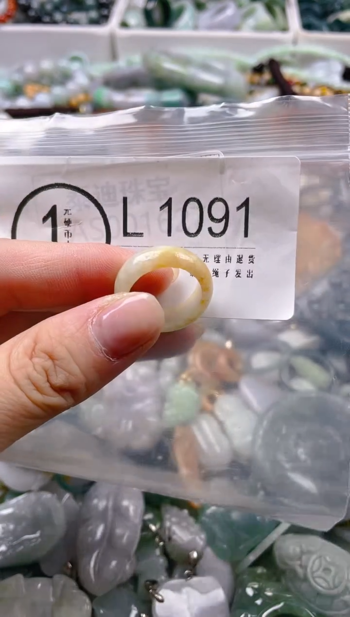 【闪购商品】翡翠颈饰未镶嵌14-15/L/翡翠A货一图一物